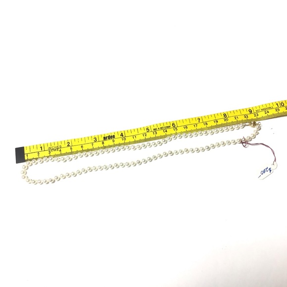 GENUINE PEARL NECKLACE - Picture 3 of 4